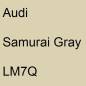 Preview: Audi, Samurai Gray, LM7Q.